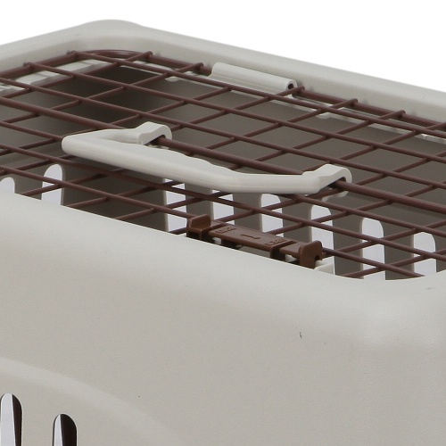 Переноска Safari Range 50х35х32 см для кошек и собак Pet Choice с металлической верхней решеткой, ко