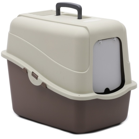 Туалет-домик для кошек Solitude Range 48х38х43 см, коричневый
