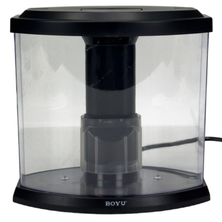 Аквариум Boyu DY-1A Desktop панорамный 3,6 л, настольный с фильтром и светильником
