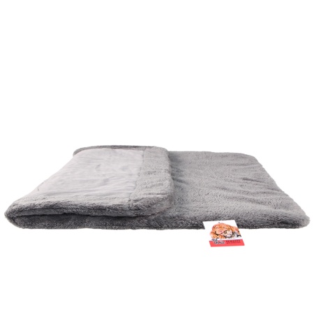 Лежанка коврик для собак Pet Choice 62х50х2 см, серый