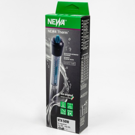 Нагреватель для аквариума Newa Therm VTX50 220-240V 50Hz 50W с терморегулятором автоматический 30-80
